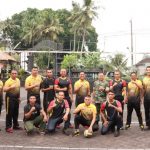 TNI – Polri Kompak Olah Raga Bersama di Polres Badung