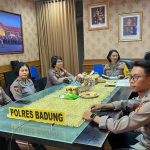 Wakapolres Kompol Diah ikuti Zoom Meeting AS SDM Polri.