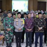 Kapolres AKBP Teguh Priyo Wasono Hadiri Halalbihalal di Puspem Badung