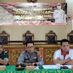 Jumat Curhat Polsek Abiansemal Menitikberatkan Tentang Lomba Linmas