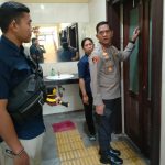 Kapolres AKBP Teguh Priyo Wasono Cek Kebersihan Mapolres