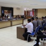 Wakapolres Kompol Diah Pimpin Anev Pelaporan Commander Wish Kapolda Bali Triwulan 1