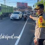 Kapolres AKBP Teguh Priyo Wasono Turun Langsung Awasi Arus Lalu Lintas