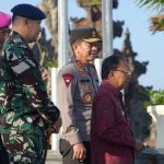 Bersama Forkopimda Kapolda Bali Sambut Kedatangan Ibu Negara RI.