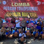 Kapolda Bali Hadiri Lomba Perahu Tradisional Kapolda Bali Cup