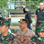 Kapolsek Abiansemal Hadiri Upacara Pembukaan TMMD Ke-117 T.A. 2023 Kodim 1611 Badung