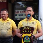 Polres Badung Laksanakan Jumat Sehat, Dengan Jalan Santai