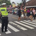 Cegah Kecelakaan Dan Kemacetan, Sat Lantas Polres Badung PG Pagi