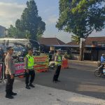 Pantau Arus Lalu Lintas Kapolres AKBP Teguh Priyo Wasono Turun Atur Arus Lalu Lintas