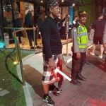 Malam Minggu Polsek Kuta Utara atensi Jalur Dan Kawasan  Pariwisata.