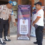 Tingkatkan Pelayanan Kanit Provost Polsek Mengwi Sosialisasikan Aplikasi Pengaduan Online