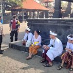 Pastikan Perayaan Kuningan Aman Pawas Pimpin Patroli Kawasan Pantai Batu Bolong