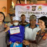 Wakapolres Kompol Putu Diah Kurniawandari Pimpin Kegiatan Polwan Curhat.