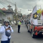 Polsek Kuta Utara Amankan Kirab Pemilu 2024 Di Wilayah Kecamatan Kuta Utara
