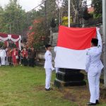 Diguyur Hujan, Upacara HUT RI ke-78 di Sibangkaja, Abiansemal Berlangsung Khidmat