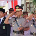 Kapolres Badung Hadiri Pengukuhan Paskibraka Kabupaten Badung Thn 2023