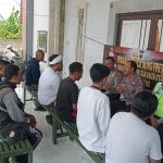 Jumat Curhat Kanit Binmas Polsek Kuta Utara Tampung Keluhan Warga Dalung