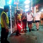 Atensi Malam Minggu UKL Polsek Kuta Utara Lakukan Patroli Blue Light