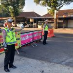 Antisipasi Kemacetan Kabag Ops Kompol Surya Atmaja Cek PH Pagi