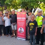 Polsek Benoa Gelar Minggu Kasih Bersama Sopir Angkot.