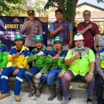 Polsek Benoa Lakukan Jumat Curhat Dengan Petugas Taman Dan Petugas Kebersihan.