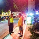 Polsek Kuta Tingkatkan Kegiatan Blue Light Patrol, Antisipasi Gangguan Kamtibmas Malam Hari