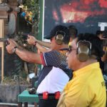 Menyambut HUT Humas Polri ke-72 Bid Humas Polda Bali Adakan Lomba Menembak Presisi