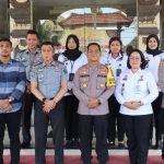 Kapolres AKBP Teguh Priyo Wasono Terima Audensi Kalapas Kelas IIA dan Kalapas Perempuan Kerobokan