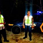 Malam Minggu, Blue Light Patrol Polsek Kutsel Fokus Cegah Balap Liar.