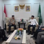 Dikunjungi Kaops NCS, Gus Yahya Nilai Polri Berhasil Jaga Ketentraman Jelang Pemilu