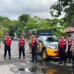 Polda Bali Perketat Pengamanan Kantor KPU Bali
