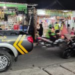 Antisipasi Kerawanan Malam Hari, Polsek Dentim Gencar Laksanakan Blue Light Patrol