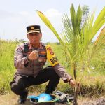 Jaga Bumi dari Perubahan Iklim, Polda Bali dan Jajaran Tanam 2.000 Bibit Pohon