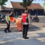 Akp Gede Budiarta Pantau Anggota Polres Badung PH Pagi