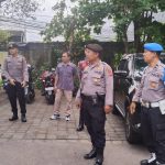 Polsek Kuta Utara Patroli Gabungan Sambangi Kantor Bawaslu Kabupaten Badung.