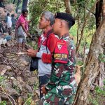 Musim TanamTiba, Pos Nelu Satgas Yonkav 6/Naga Karimata Ikuti Adat Desa