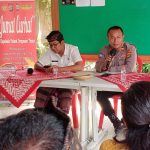 Bahas Keamanan: Polsek Dentim Bersama Lurah, Kaling SeKelurahan Dangin Puri Berdialog Di Jumat Curhat
