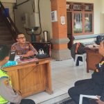 Kasatgas Humas Koordinasi di Kantor KPUD Badung