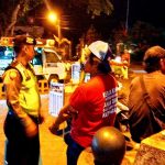 Unit Patroli Sat Samapta Polres Badung Sambangi Pasar Tradisional Mengwi