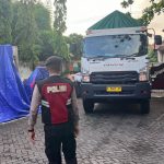 Satgas Preventif OMB Amankan Kedatangan Logistik Pemilu 2024.