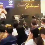 Laksanakan Program Minggu Kasih Polsek Denbar Jalin Kedamaian Natal Bersama Jemaat Gereja