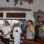 Kapolres Badung AKBP Teguh Priyo Wasono Bersama Forkopimda Pemantau Pelaksanaan Malam Natal