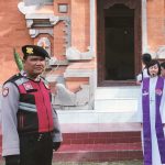 Polri Hadir Berikan Rasa Aman Giat Ibadah Umat Kristen