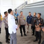 Kapolres Badung Cek Kesiapan Tempat Penyimpanan Logistik Pemilu di Kec. Abiansemal