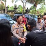 Kapolres Badung Cek Kesiapan Tempat Penyimpanan Logistik Pemilu di Kec. Mengwi
