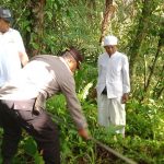 Jaga Alam Tetap Lestari Polsek Petang Ikut Lakukan Penanaman Pohon