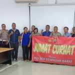 Merangkul Masyarakat Polsek Denbar Laksanakan Program Jumat Curhat Bersama Karyawan Suzuki Indo Bali