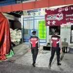 Tingkatkan Pengamanan, Satgas II Preventif Polda Bali Laksanakan Patroli Gedung di Gudang Percetakan Logistik Pemilu