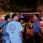 Blue Light Patrol Polsek Dentim: Fokus Antisipasi Gangguan Keamanan Malam Minggu