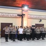 Kapolres AKBP Teguh Priyo Wasono Hadiri Upacara Sertijab PJU Polda Bali